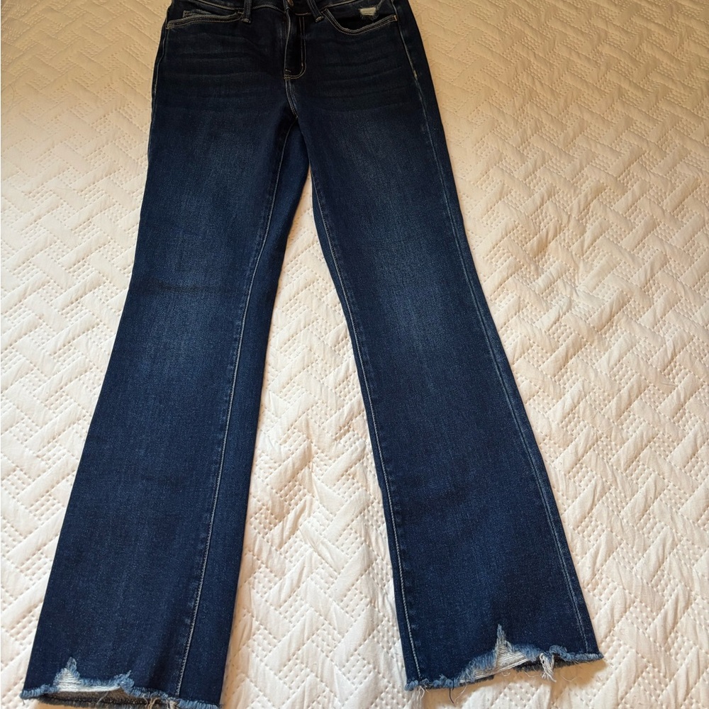 Flying Monkey Dark Blue Straight Leg Jeans
